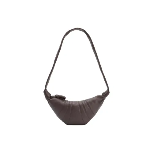 Lemaire Sheepskin Круассан Сумка через плечо Маленькая Женская Коричневая