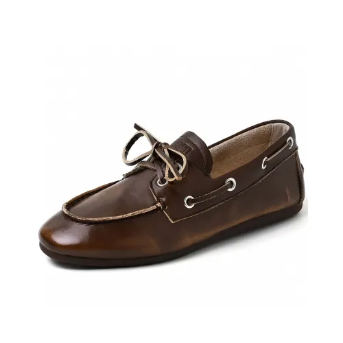 Rongcheng shoe king Женские повседневные туфли Коричневый Женские