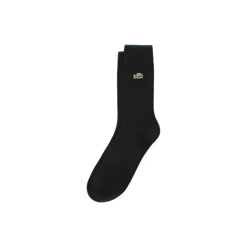 LACOSTE Collaboration 1 упаковка черные мужские носки MID до икры