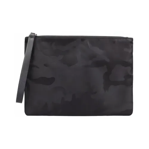 Valentino Nylon Clutch Unisex Black Валентино Нейлон Клатч Унисекс Черный