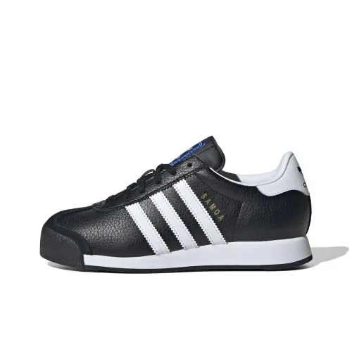 Adidas Originals Samoa Slip-Resistant Lightweight Low Top Повседневная обувь Женская Черная