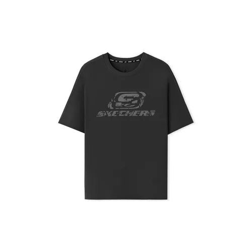 Skechers Sportlife T-Shirt Унисекс Угольный Черный