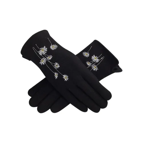 NANJIREN Шерстяные вязаные перчатки женские