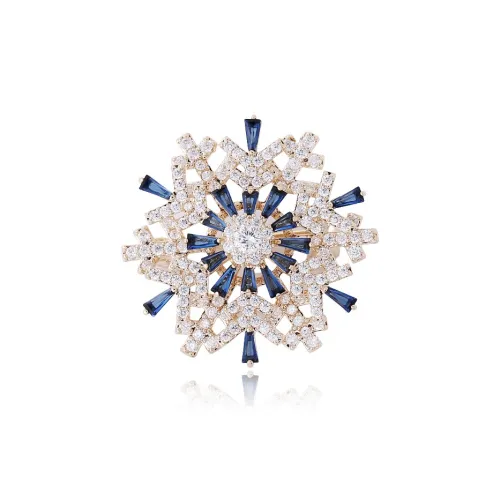 Фиолетовый сплав, унисекс, брошь