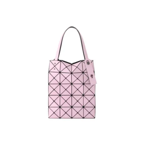 ISSEY MIYAKE Lucent Boxy PVC Small Square Box Тоут Сумка Сумка для покупок Тоут Сумка на одно плечо Женская Персиково-розовая