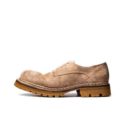 Dreambox Мужские повседневные туфли Low Топ CAMEL Suede Men's