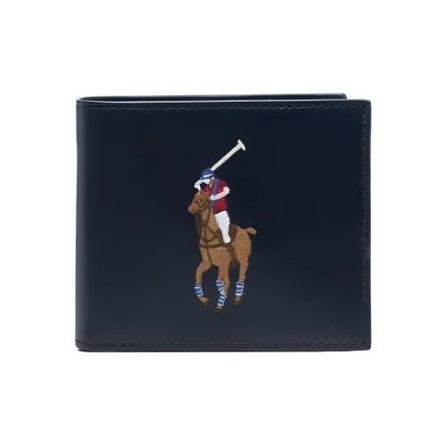 Polo Ralph Lauren Телячья кожа Кошелек Мужской Синий