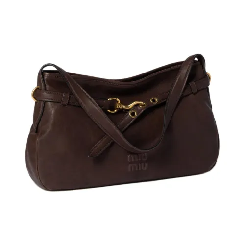 MIU MIU Aventure Овечья шкура Сумка на плечо Женская Heatherwood