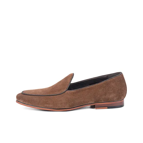 Landax Лоферы Темно-Коричневый Мужской