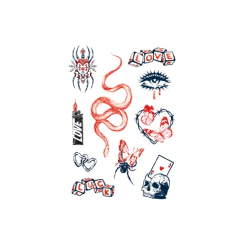 ZAIBIAN Временные татуировки Унисекс