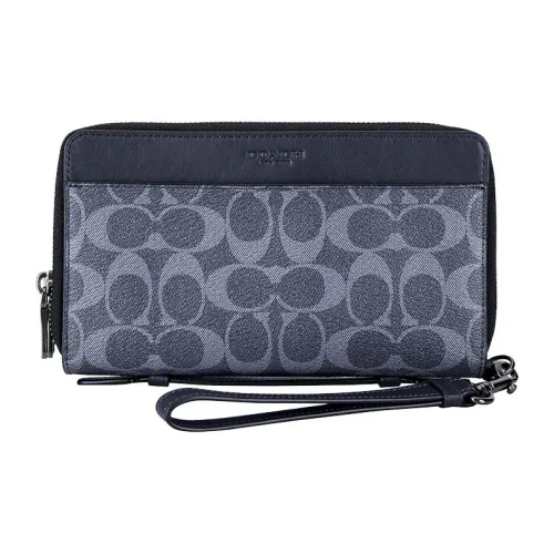 COACH Double Zip Wallet Клатч Мужской
