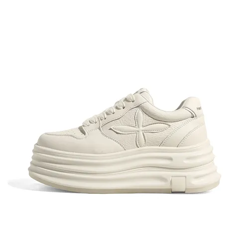 CHENTER KATER Противоскользящий Дышащий Легкий Низкий Топ Повседневная Обувь Женская Экрю