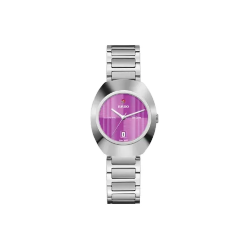 RADO Автоматический Механический Movement Женские Часы 30MM Розовые