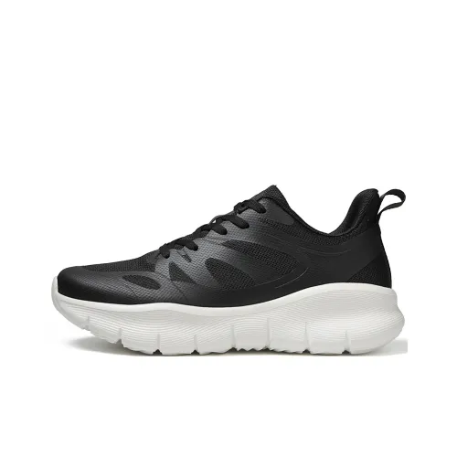 GORNORNIE Беговые кроссовки Low Top Черный Белый Унисекс