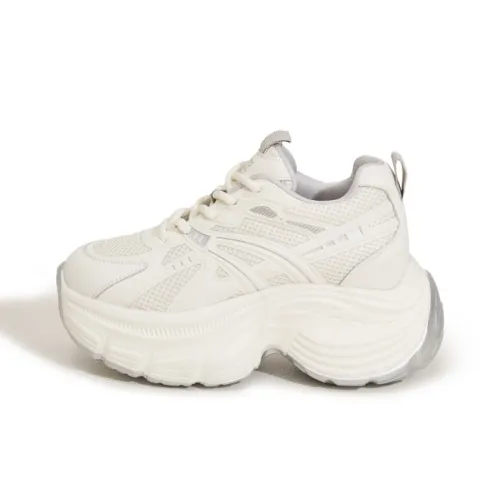 Milan Love Song Амортизация Устойчивый к истиранию Увеличение высоты Низкий топ Кроссовки с подошвой Женские