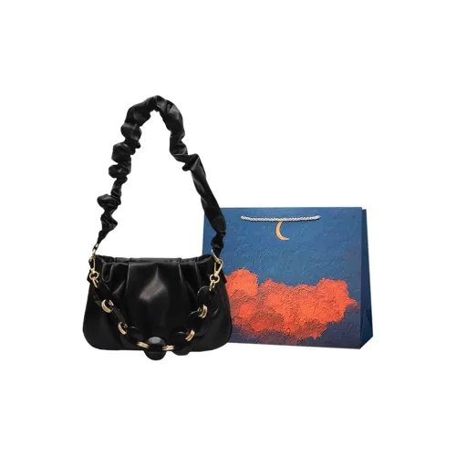 Elsvet ПУ (полиуретан) Сумка через плечо Сумка Обычная Женская Черная Зеленая Коричневая Хаки Розовая Экрю