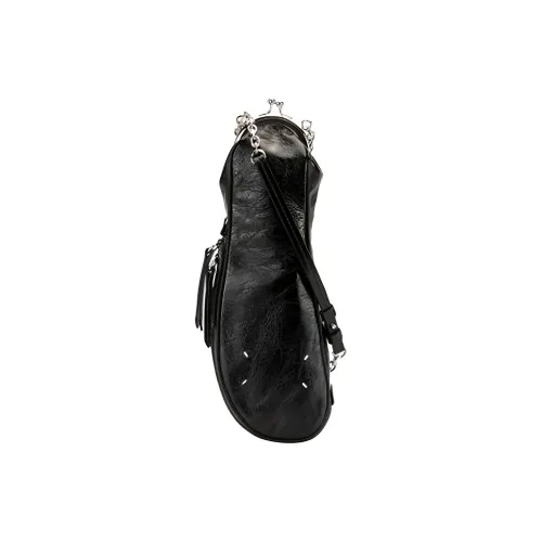 Maison Margiela Сумка через плечо из коровьей кожи женская черная