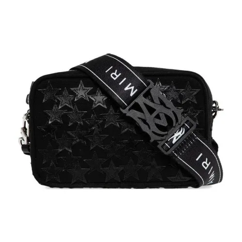 AMIRI Телячья кожа Сумка через плечо Сумка на плечо Мужская Черная