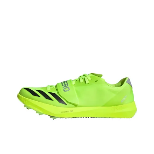 Adidas Adizero TJ PV Устойчивые к истиранию Низкие Кроссовки для тренировок Мужские Зеленые