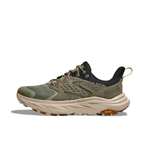 HOKA ONE ONE ANACAPA 2 Альпинистские и туристические ботинки Низкий верх Темно-зеленый Мужской