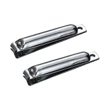 Большой рекомендуемый размер полупараллельных изогнутых кусачек для ногтей: 2 штуки