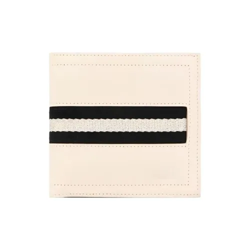 BALLY Натуральная кожа кожаный кошелек женский белый