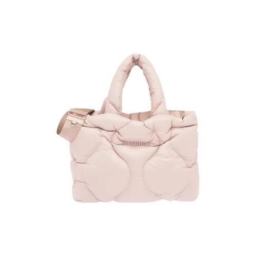 MIU MIU Нейлоновая сумка-тоут сумка для покупок сумка через плечо женская сумка розовая