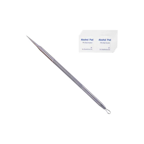 JIAOXUEFEI Утолщенная нержавеющая сталь двойная головка ACNE для удаления прыщей и черных точек