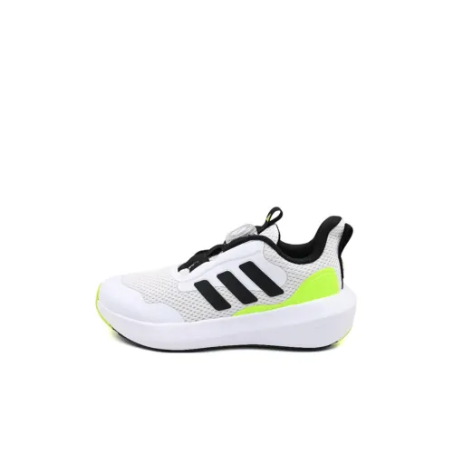 Adidas Slip-resistant Abrasion-resistant Low Top Детская беговая обувь Белая Детская