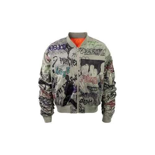 8FF Хлопковый пуховик унисекс Лесной зеленый