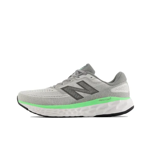 New Balance Fresh Foam X EVOZ V4 Low Топ Беговые кроссовки Мужской Серый 2E Ширина