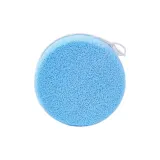 Утолщенная мягкая губка для очищения лица, синего цвета: 1 шт