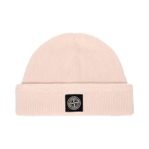 STONE ISLAND Органический хлопок Шапки-бини Унисекс Розовый