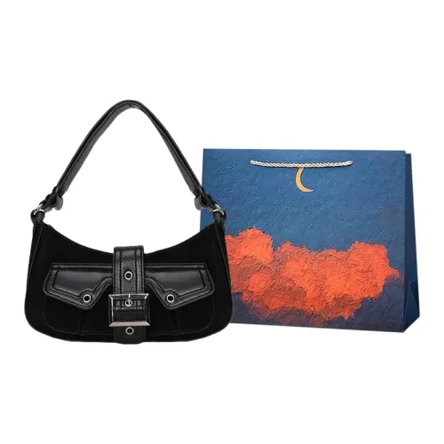 Elsvet ПУ (полиуретан) Одно плечо Женские Черный Белый Серебряный Розовый