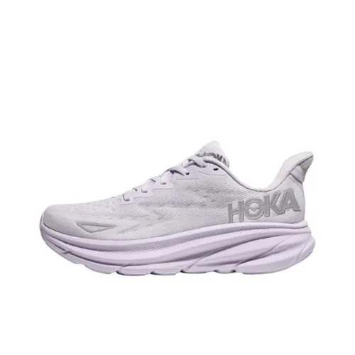 HOKA ONE ONE Clifton 9 Беговые кроссовки Низкий Топ Фиолетовый Женские