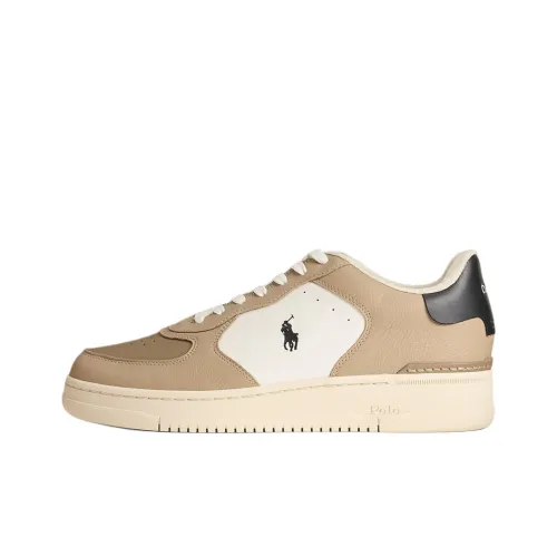 Polo Ralph Lauren Court Low Top Скейтборд Кроссовки Мужские Хаки