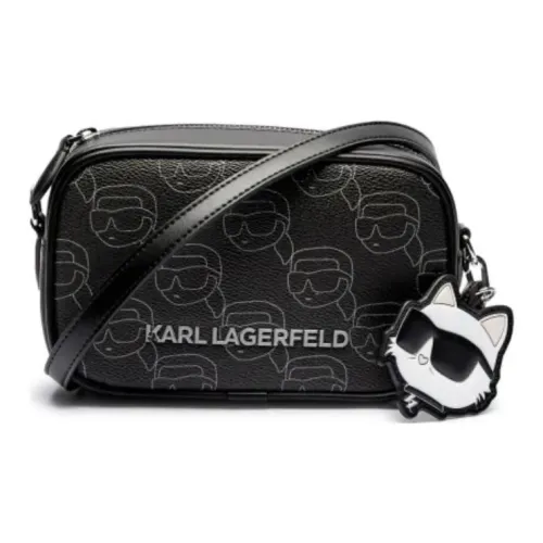 Сумка через плечо из искусственной кожи Karl Lagerfeld женская черная