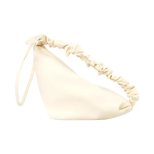 COS Полиамид Треугольная Сумка Сумка через плечо Маленькая Женская Бежевая