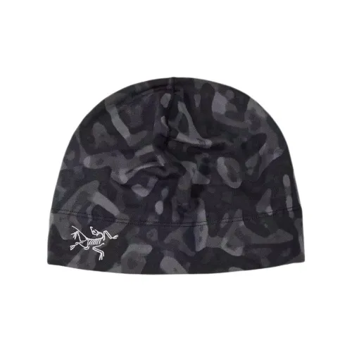 Arcteryx Ткань Бархат Брушированный Полиэстер Эластан Шапки-бини Унисекс Черный