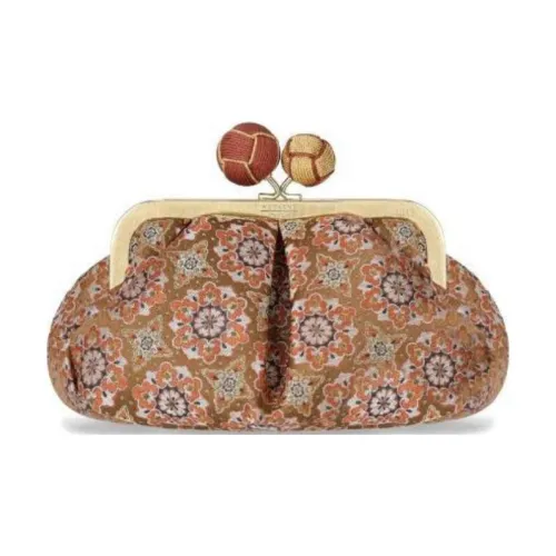 WEEKEND MaxMara Шелковый Одно Плечо Клатч Женский Многоцветный