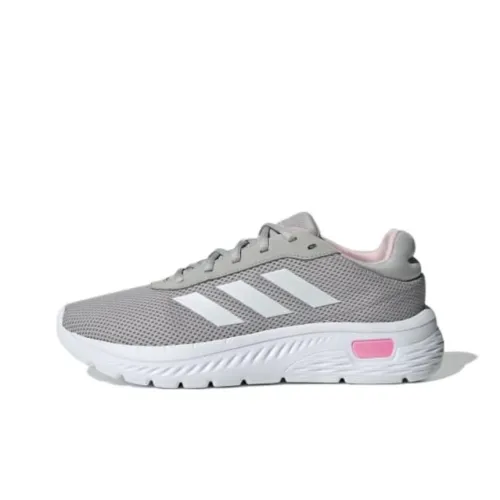 Adidas CLOUDFOAM COMFY Амортизация и Дышащий Низкий Топ Беговые кроссовки Женские Серый
