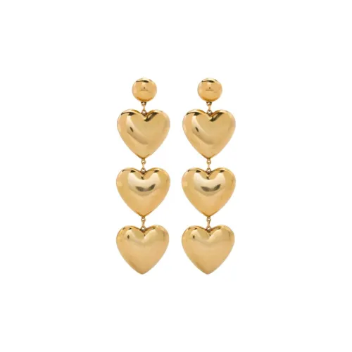 SAINT LAURENT Женские серьги из бронзы
