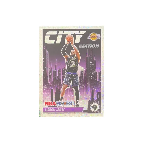 PANINI 2023 24 NBA HOOPS Refringer Lakers LeBron James Bubbles Special Card Sports Cards 1 Pack