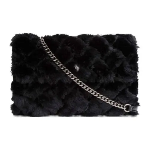 Kurt Geiger London Искусственный мех Сумка через плечо Экстра-большая Женская Черная