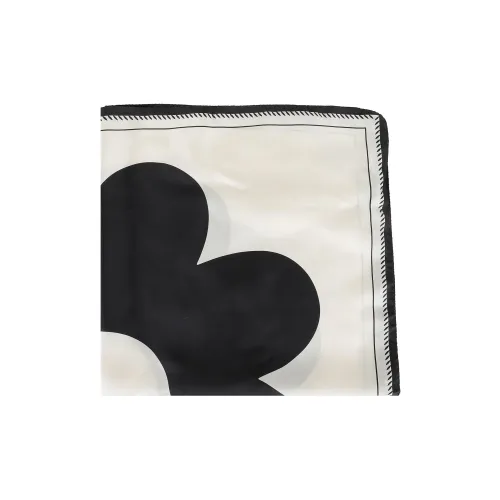 MARNI Шелковые шарфы Женские Черный