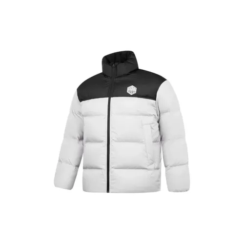 QIAODAN Пуховик Мужской Лунный Каменный Черный