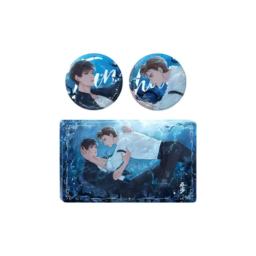 MANCOOL Devouring The Sea Radio Drama Collection Глубокое море Акриловый Песчаный Ожерелье Значки