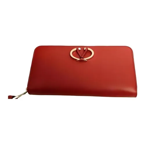 Valentino Натуральная кожа Кошелек Женские Красный