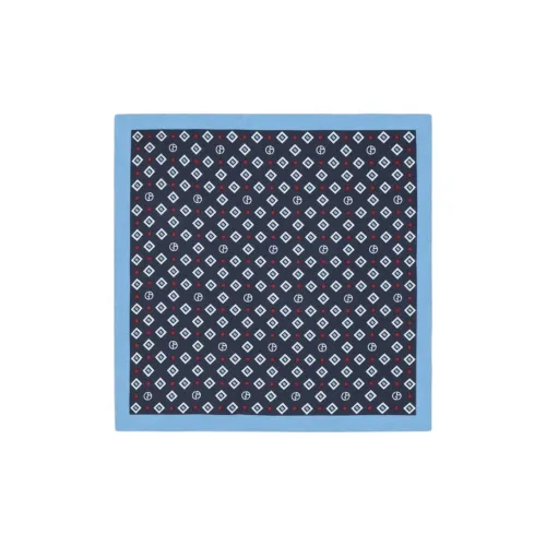 AMANI Silk Mulberry Silk Scarves Men's Multicolor