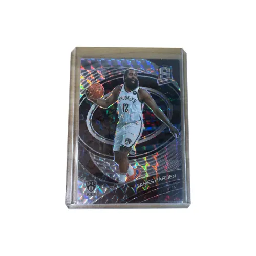 Панини 2021 2022 Джеймс Харден Спектрум Джеймс Харден Борода Рефракция 49 КНИТ Карта пройдет Спортивные карты 1 шт